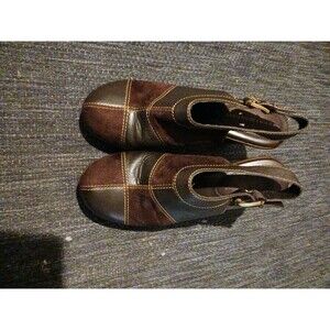Tommy Hilfiger Womens Slingback Closed Toe Leather Heeled Shoes Size9 1/2 M